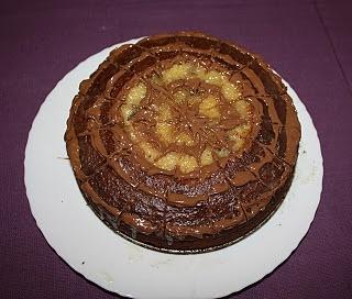 Ciasto czekoladowo-pomarańczowe