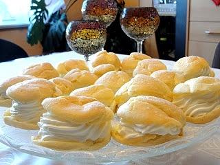 Ptysie z bitą śmietaną