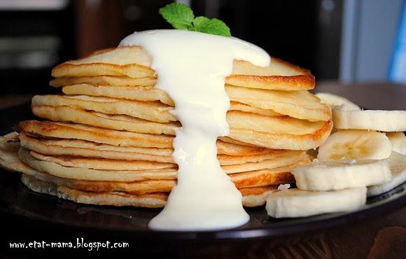 Jogurtowe pancakes
