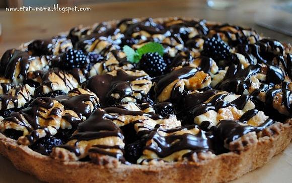 Tarta z jeżynami