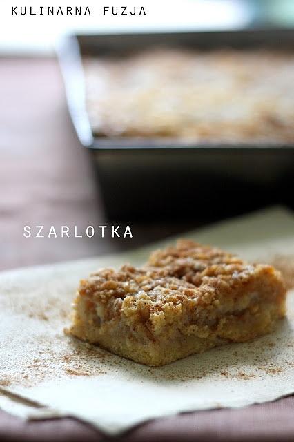 Szarlotka z prażonymi jabłkami