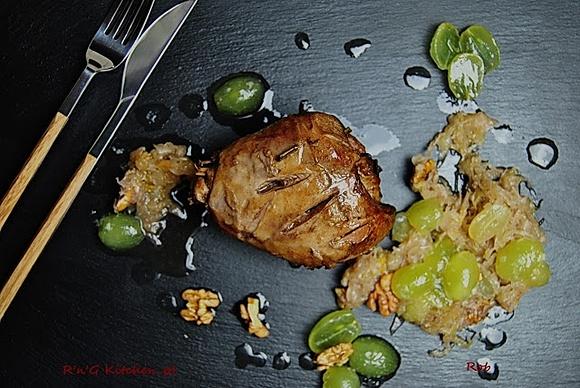Golonka z indyka pieczona w marynacie z octem balsamicznym