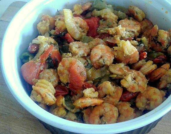 Moqueca de camarão – brazylijska potrawka z krewetkami