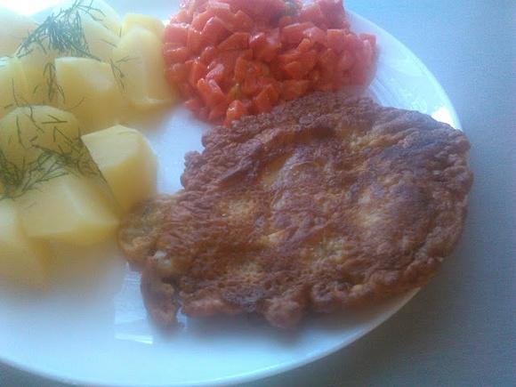 Schab w cieście