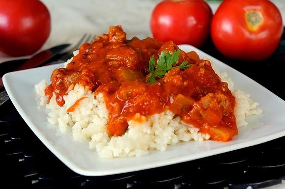 Sos spaghetti do ryżu i makaronu
