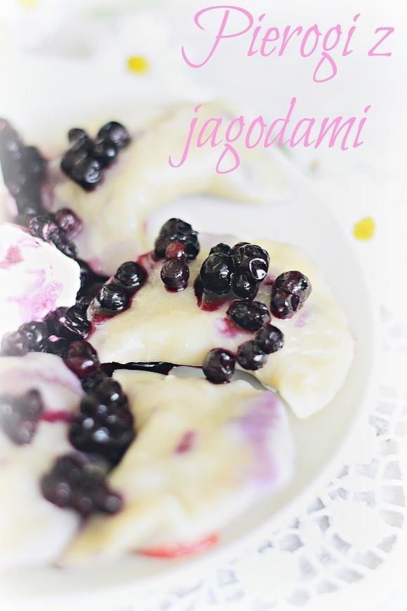 Pierogi z jagodami, najlepsze ciasto