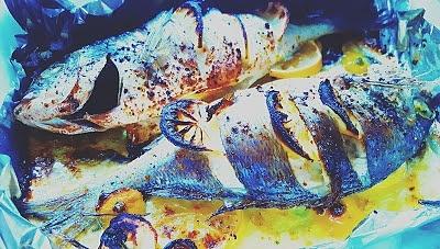 Pieczona dorada w cytrynie