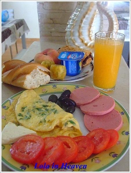 Letnie śniadanie w tunezyjskim domu
