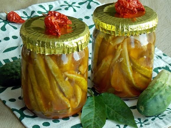 Ogórki z chilli o słodko-pikantnym smaku