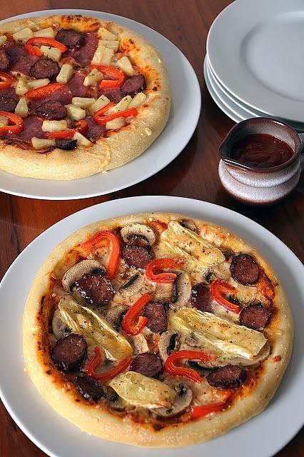 Puszysta pizza
