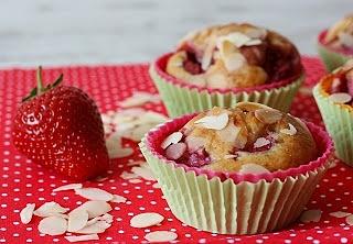 Muffinki z truskawkami
