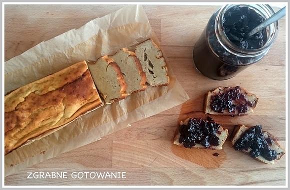 Proteinowy chlebek bananowy