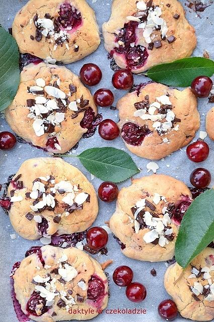 Wiśniowe scones