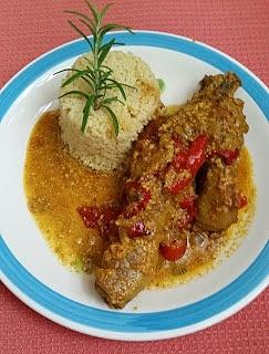 Kurczak tandoori z mleczkiem kokosowym