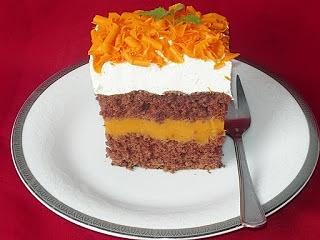 Ciasto pomarańczowe - szybkie i pyszne z wiórkami pomarańczowymi