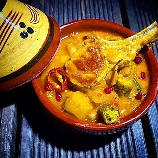 Tajine z jagnięciną i warzywami