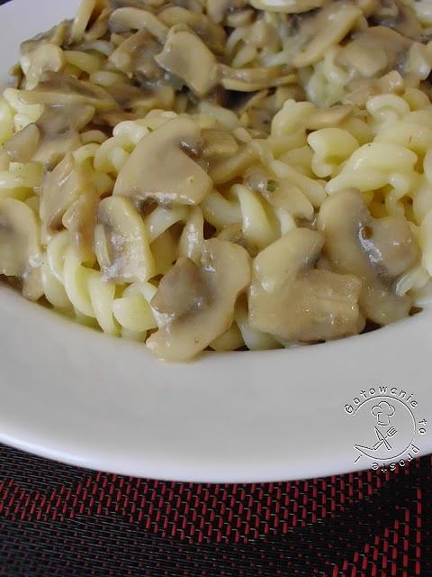 Sos pieczarkowy uniwersalny do makaronu, ziemniaków i mięs