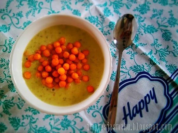 Zupa krem z cukinii i sera brie