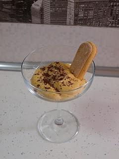 Zabaglione z Malinami i Kakao