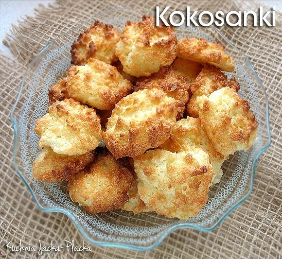 Kokosanki – szybkie i chrupiące ciasteczka kokosowe bez mąki