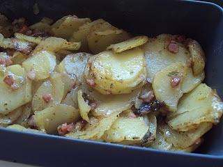 Zapiekanka ziemniaczana z boczkiem