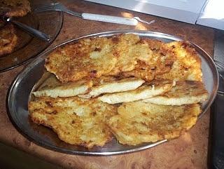 Serowe placki ziemniaczane