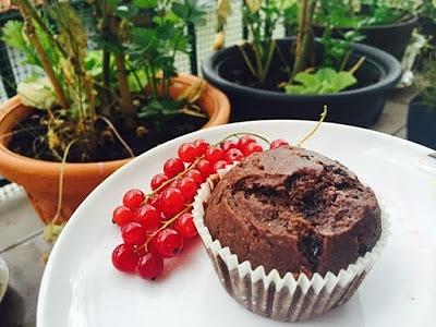 Muffinki bananowo-czekoladowe