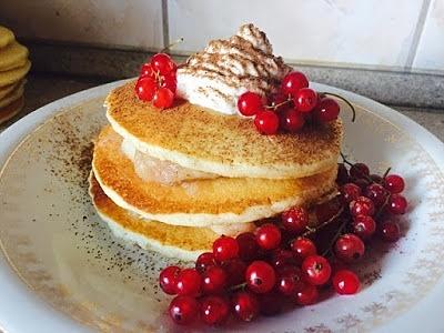 Pulchne pancakes na śniadanie