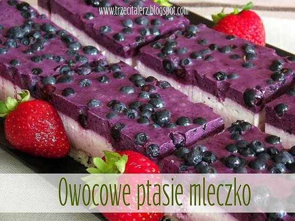 Owocowe ptasie mleczko