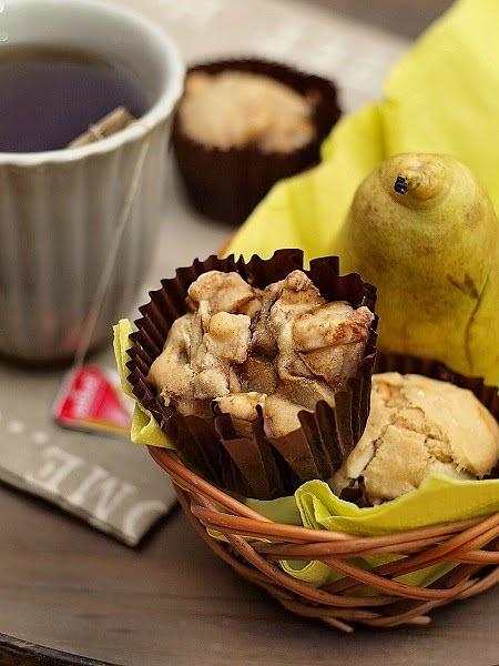Muffinki gruszkowe z imbirem