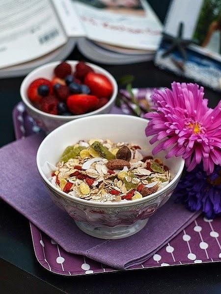 Muesli bez jajek, mąki i mleka