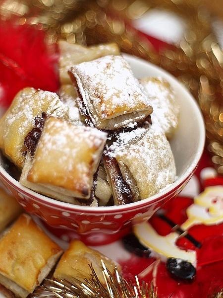 Francusko-angielskie ciastka z mincemeat