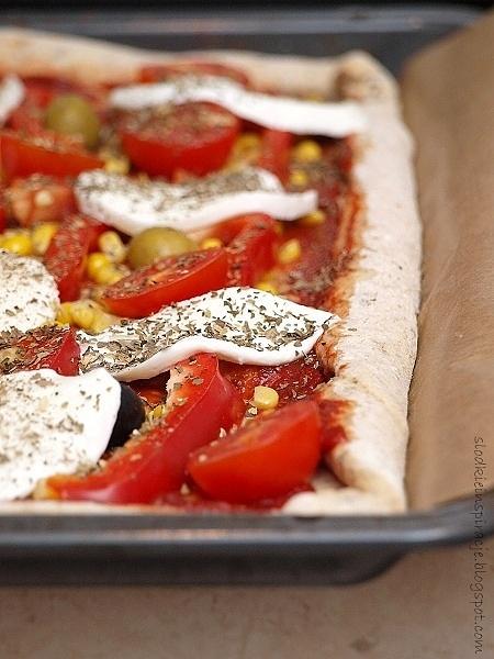 Pełnoziarniste ciasto na pizzę