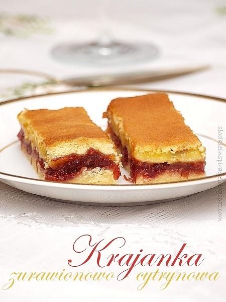Krajanka żurawinowo-cytrynowa