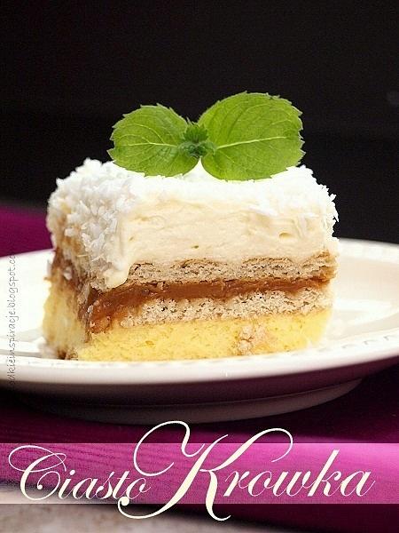 Ciasto krówka bez pieczenia