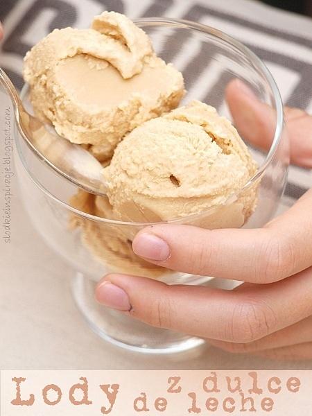Lody z dulce de leche