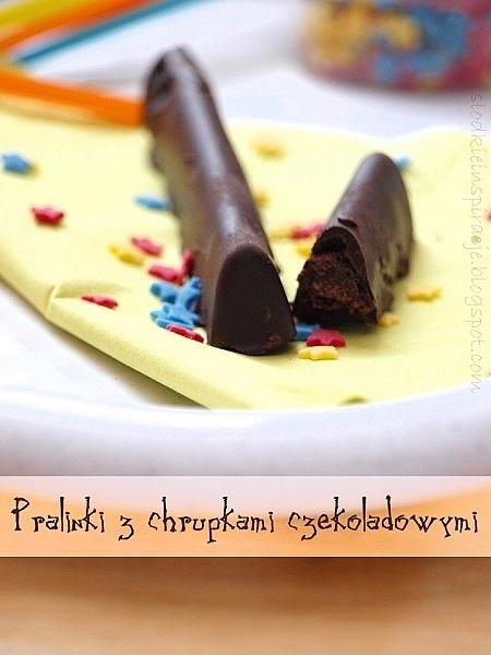 Pralinki z chrupkami czekoladowymi