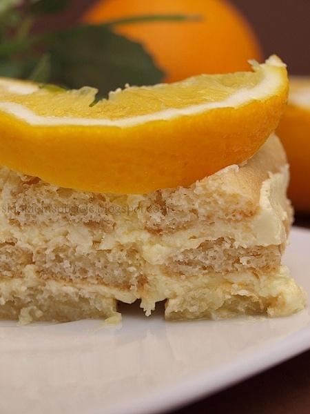 Pomarańczowe tiramisu