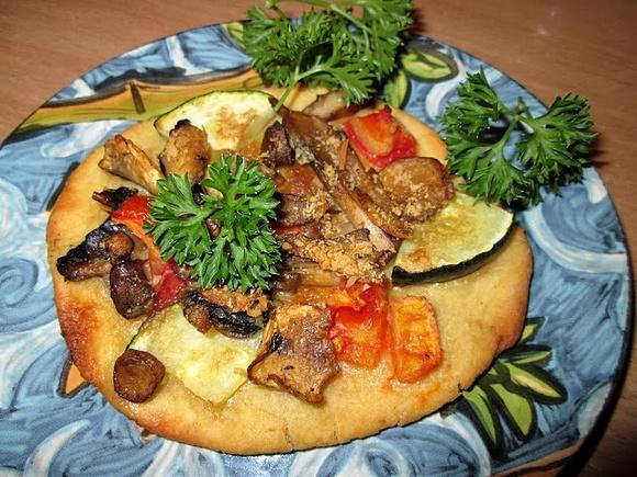 Minipizze wegańskie
