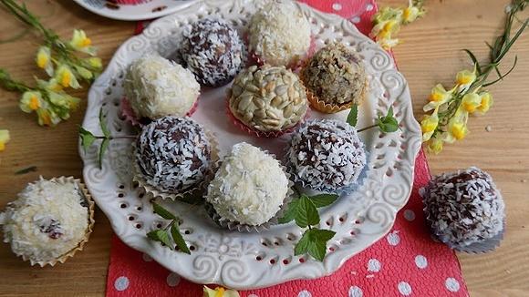 Pralinki z bakaliami