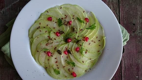 Carpaccio z kalarepy