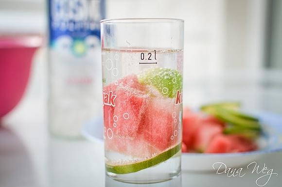 Chorwackie wspomnienie drink z arbuza i limonki