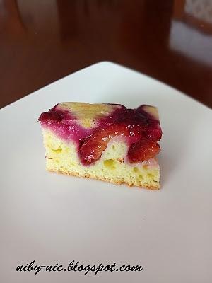 Ciasto śliwkowe do góry nogami
