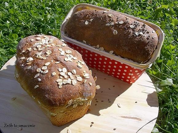 Chleb z brązowej mąki chlebowej