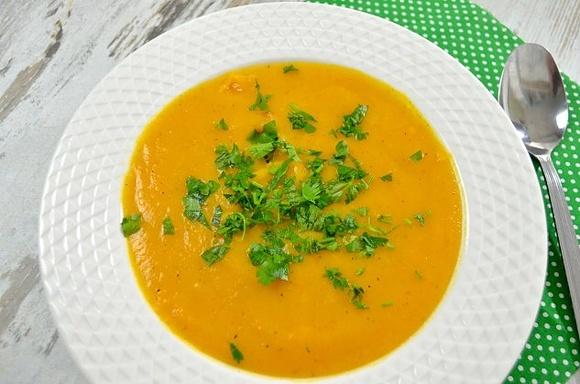 Zupa krem z marchwi i ziemniaków
