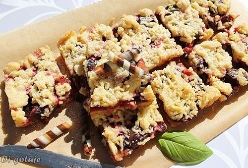 Ciasto ze śliwkami i kruszonką ekspresowe