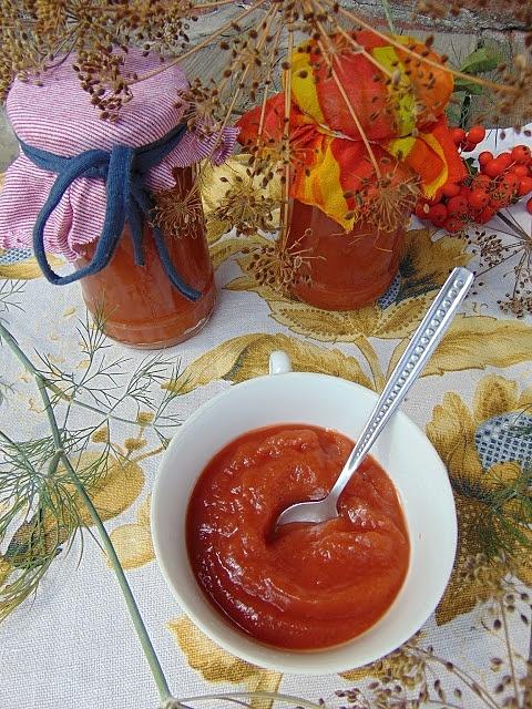 Ketchup z cukinii