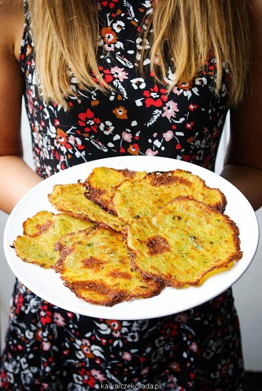 Placki ziemniaczane pieczone w piekarniku