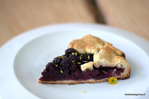 Galette z jeżynami - rustykalna tarta z owocami