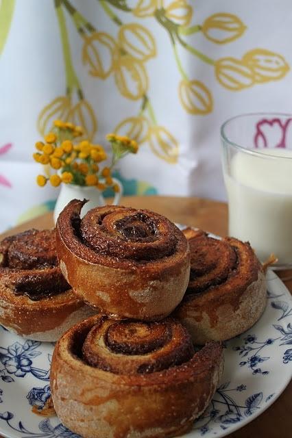 Szwedzkie bułeczki cynamonowe Kanelbullar